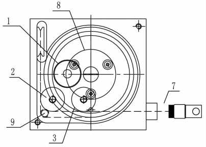 一種測量和繞線分開的拉繩位移傳感器