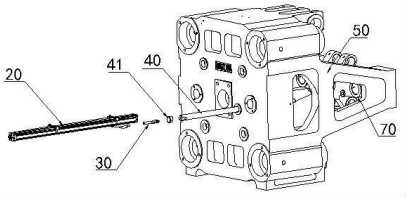 鎖模油缸直線位移傳感器精確運(yùn)行機(jī)構(gòu)