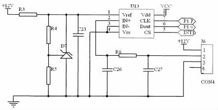 帶位移傳感器舉升機同步位移檢測裝置