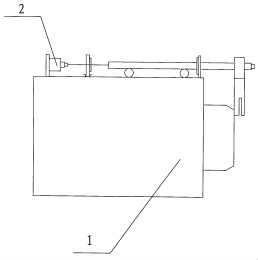 一種帶有拉繩位移傳感器的千斤頂 一種帶有拉繩位移傳感器的千斤頂