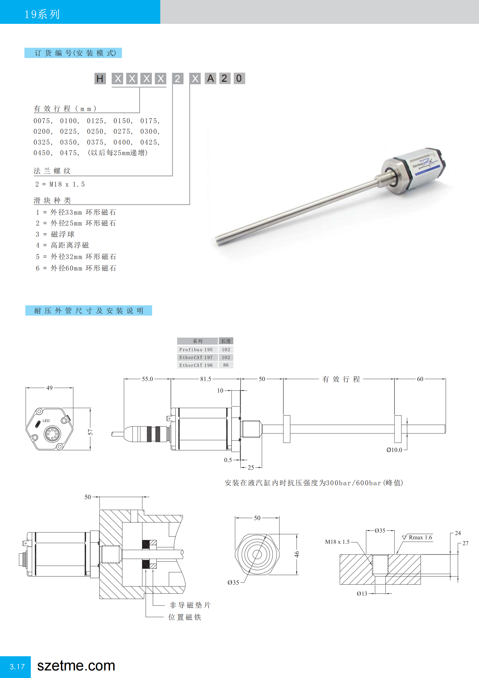 磁致伸縮位移傳感器5 磁致伸縮位移傳感器5
